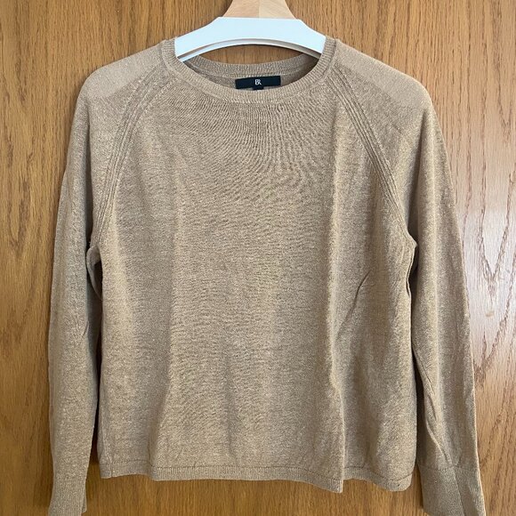 Banana Republic Sweaters - Lightweight Banana Republic Light Brown Sweater, Size Medium